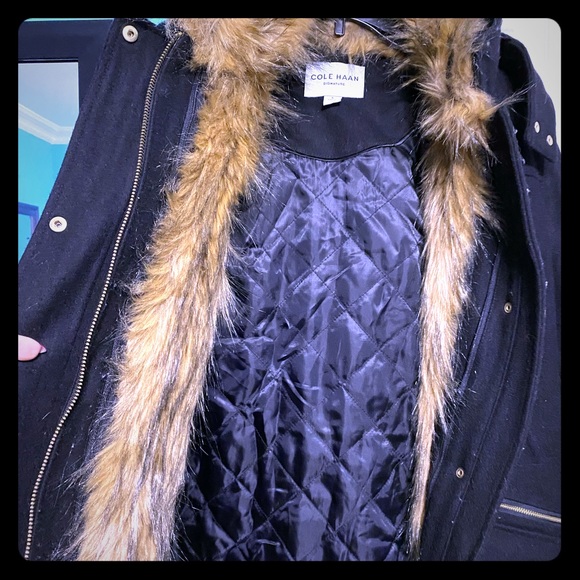 Cole Haan wool coat - Picture 1 of 3